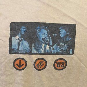 Hanson shirt Underneath acoustic tour 2003